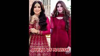 Ayeza Khan vs Nazish Jahangir Kiski Acting Ne Sab Ko Chhup Diya #dress #showbizinfoofficial #fashion