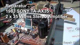 1983 Sony TA-AX35 Stereo Amplifier