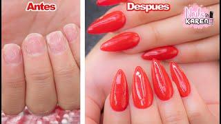 Paso a Paso UÑAS ROJAS en CLIENTA | NailsByKaren