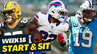 Week 18 Fantasy Football Start and Sit Advice: Kraft, Thielen, and Davis MUST Starts