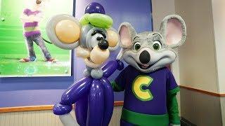 Chuck E Cheese The Making of Lifesize Balloon