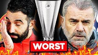 Man Utd v Spurs - The Worst European Final in History
