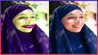 HIJAABI LARKI K LIPS KO PURPLE KAR DIYA | RAJA TECH