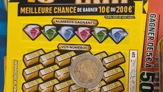  Nouvelle semaine, nouvelle session de grattage ! 10 ou 200, Cash et Millionaire au rdv ️