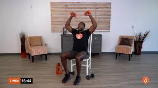 Total Body #chairworkout | Join my 8 week body shred