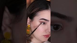 تست خط چشم ماژیکی گابرینی🫶 | graphic eyeliner tutorial