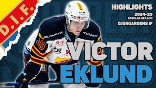 Victor Eklund | 2024-25 Regular Season Highlights | Djurgårdens IF