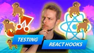 Learn To Test React Hooks In 6 Minutes - How To Test React Hooks Using react-hooks-testing-library