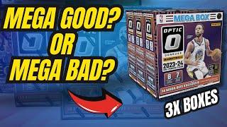 OPENING THE *NEW* OPTIC NBA 2023-24 HOBBY MEGA BOX! Three Box Review!