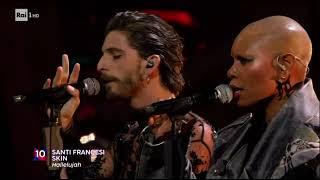 Santi Francesi con Skin - Hallelujah {LIVE AUDIO + PHOTOS - SANREMO 2024}