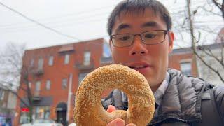 New Yorker Eats Montreal Style Bagel at Fairmount Bagel