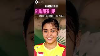 Gregoria Mariska Tunjung Runner Up Malaysia Masters 2023 #gloriamariskatunjung #malaysiamasters2023