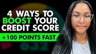 How to Build Your Credit Score Fast: +100 points