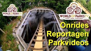 World of Parks TV - Trailer 2023 - Coaster Onride Entertainment - Achterbahnen, Shows und Reportagen