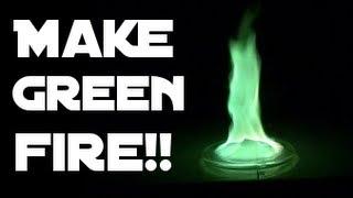 How To Make Green Fire!