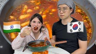 Most Spicy Tteokbokki Challenge  |Korea’s main street food |with english subtitles