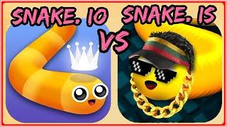 Snake. Io Vs Snake. Is Game Comparison!