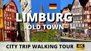 Limburg an der Lahn City Walk Tour | Exploring Germany | 4K | Original City Sounds | May 2022