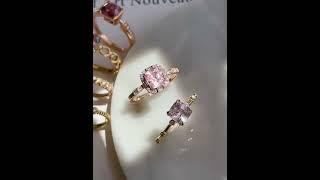 ImYan Jewelry | Pink Gemstone Ring