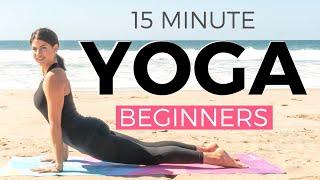 15 minute Morning Yoga for Beginners  WEIGHT LOSS edition  Beginners Yoga Workout