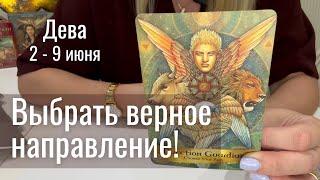 ДЕВА : Выбрать верное направление! | Неделя 2-9 июня 2025 таро прогноз