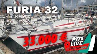 Marviviendo live #470 Velero Furia 32 de Ocasión