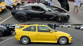 2300hp turbo sequential z06 / Ford Escort Cosworth Wolf Edition at Cars n Cigars