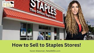 Staples Vendor - How to Sell to Staples and Become a Staples Vendor