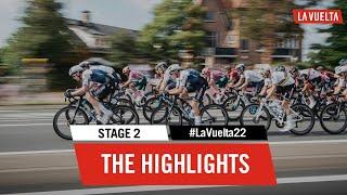 Highlights - Stage 2 | #LaVuelta22