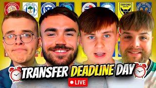 LIVE: OWEN MOXON SIGNS FOR POMPEY! | TRANSFER DEADLINE DAY LIVE