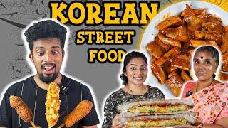 We made famous KOREAN street foods at Home