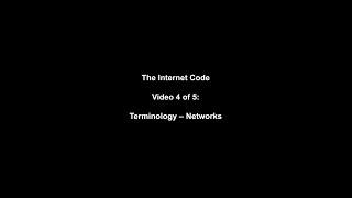 The Internet Code - Networks