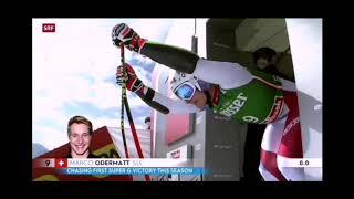 Marco Odermatt - 1. Platz - deklassiert Konkurrenz um 0,62 SEKUNDEN! Super-G Saalbach 2021