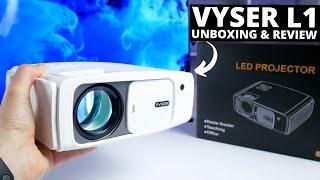 VYSER L1 REVIEW: Some Features That Other Budget Projectors Don't Have!