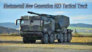 Rheinmetall Presents New Generation HX3 Tactical Truck!