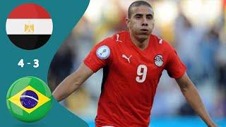 جن جنون عصام الشوالي البرازيل ومصر 4-3 كأس القارات 2009  جودة عالية