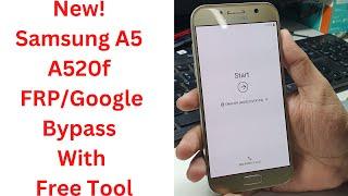 New! Samsung A5 A520f FRP/Google Bypass With Free Tool - samsung a520f frp bypass - galaxy a5 frp