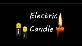 How to make an electric candle