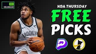 (4-0 SWEEP) NBA PRIZEPICKS BEST BETS TODAY | PLAYER PROPS Thursday March 13th #nbapicks