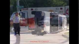 MVA Rollover - Dean Road and Bert Kouns (w/Dispatch Audio)