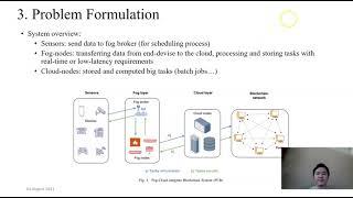 Presentation for paper "Multi-objective SSA for Task Scheduling in Fog-Cloud-Blockchain Systems"