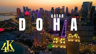 Doha, Qatar  4K ULTRA HD 60 FPS | video by DRONE