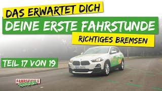 Deine erste Fahrstunde - Das Bremsen. Progressiv vs. Degressiv (17/19) | Fahrschule Kessler