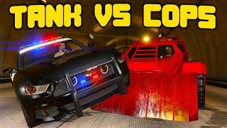 Armored Tank VS Cops In GTA RP