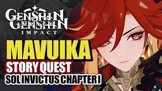 Mavuika Story Quest Complete HD | As The Blazing Sun With Xbalanque Full Story | Genshin Impact 5.3