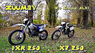 Обзор ZUUMAV X7 & FXR 250 / Это Kawasaki KLX ?