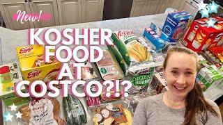 HOW MUCH IS KOSHER FOOD AT COSTCO?! $293 Costco Kosher Grocery Haul!