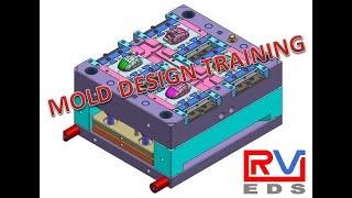 RV MOULD DESIGN # PLASTIC MOULD DESIGN # UG NX-12 # MOLD DESIGN TRAINING VIDEO-1