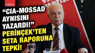 Dr. Doğu Perinçek'ten SETA raporuna tepki: "CIA ve MOSSAD aynısını yazardı" #CANLI