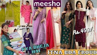 Meesho Huge *Trendy* Kurta Set Haul|| Omg  Isse Acha Kbhi Nhi Mila ||Try-On Haul||Under Rs.?